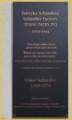 Schindler's Factory Plaque